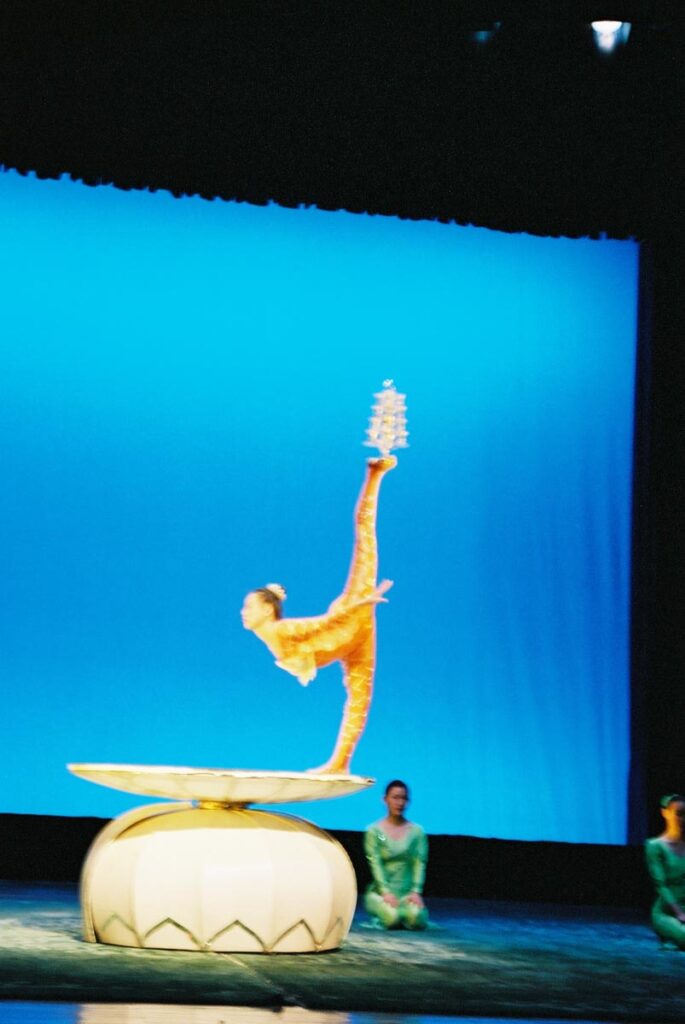 Acrobatics at Wan Sheng Theatre, Beijing