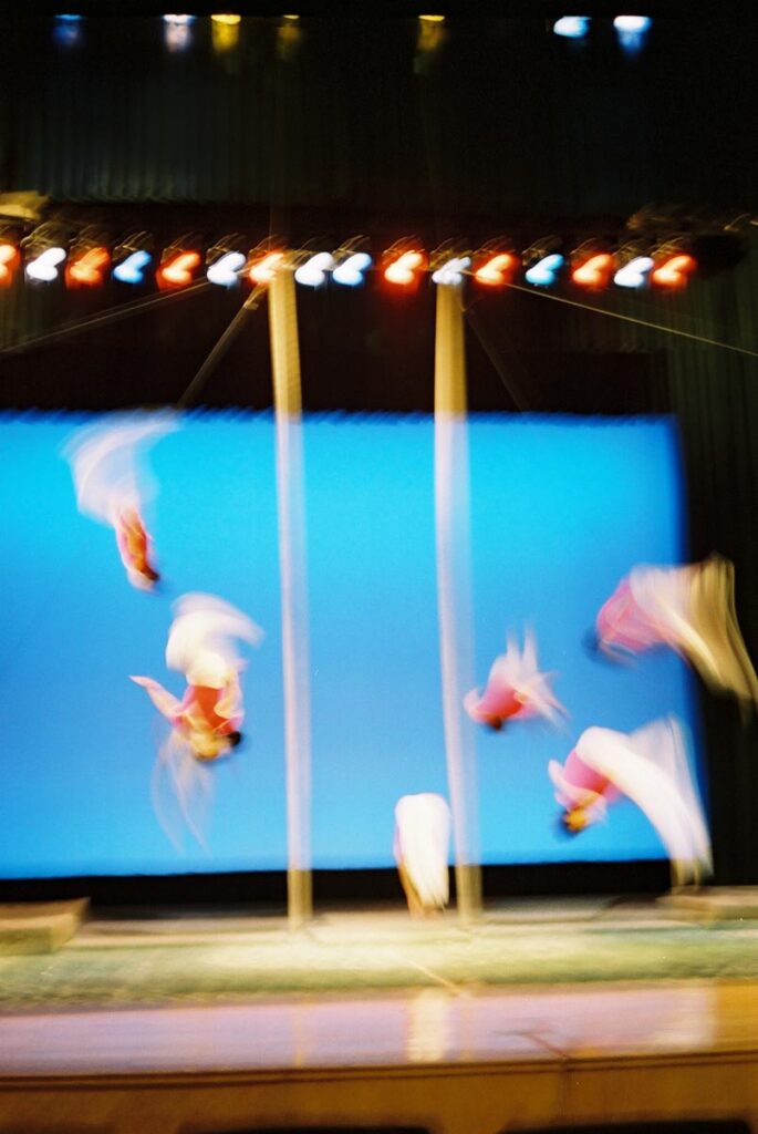 Acrobatics at Wan Sheng Theatre, Beijing