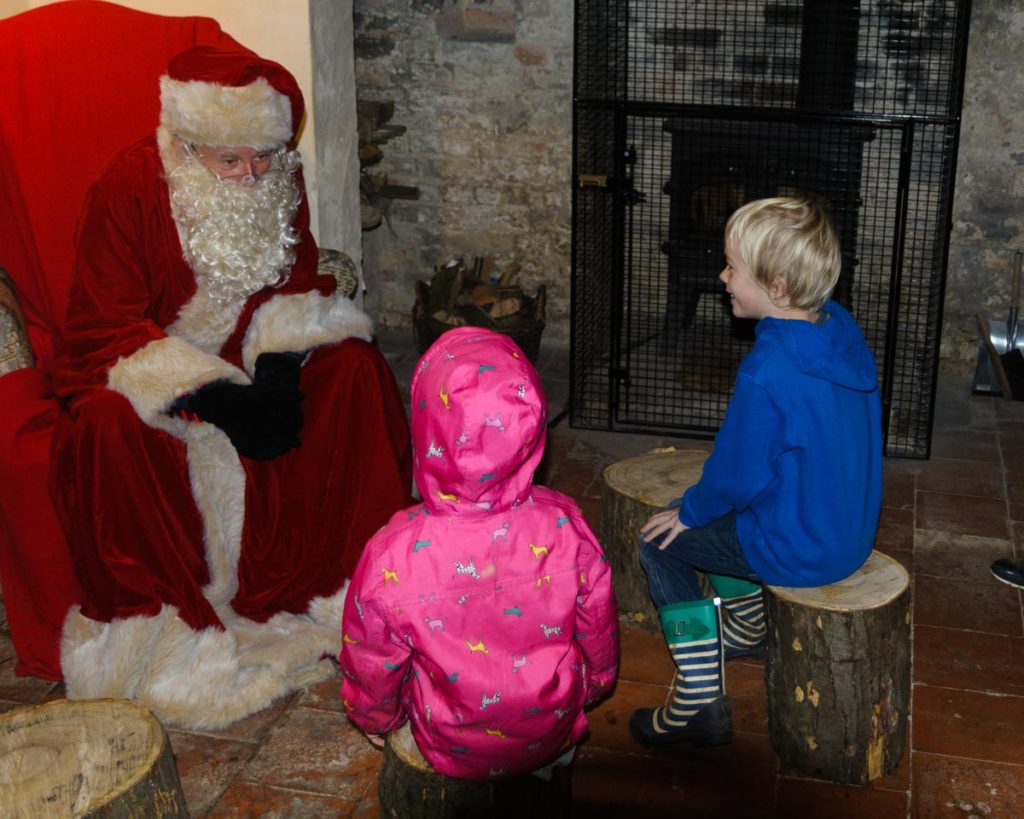 Santa at Nymans