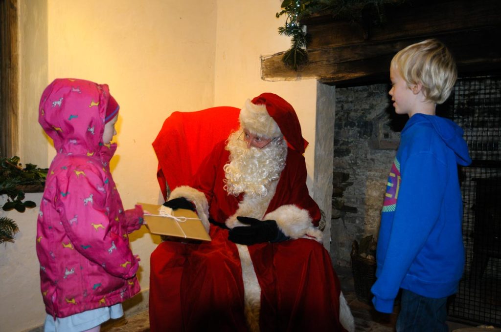 Santa at Nymans