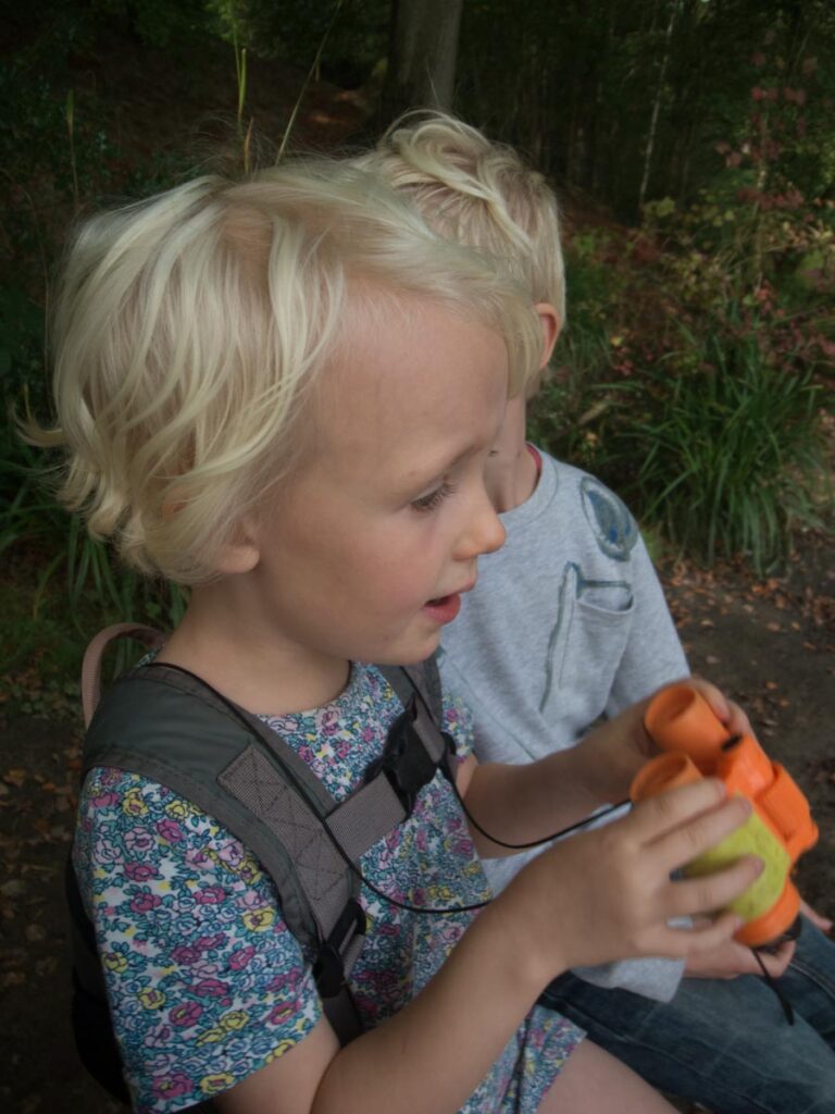 First Geocaching at Nymans Garden