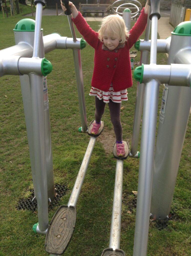 Playpark in Collingham nr Linton