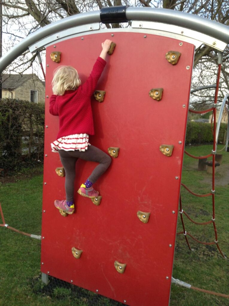 Playpark in Collingham nr Linton