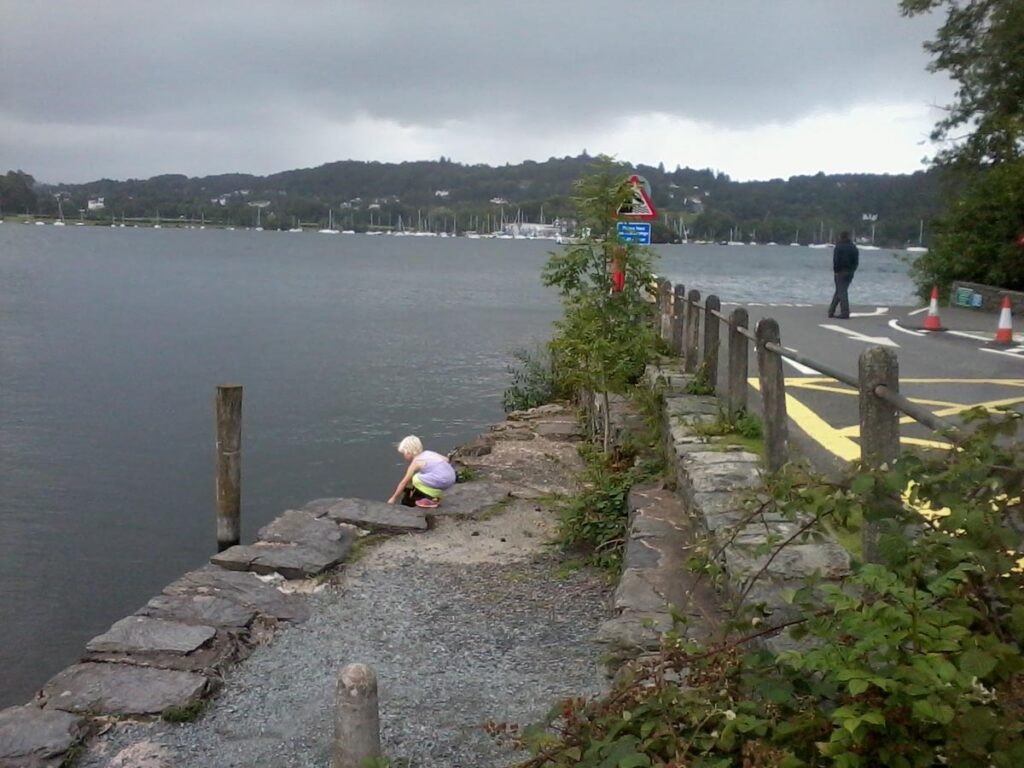 waiting for the ferry
